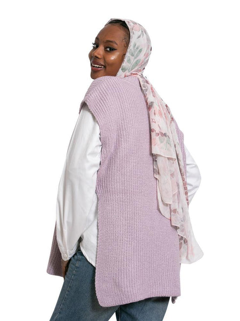 Lilac Cut Pelt Pullover - Khotwh